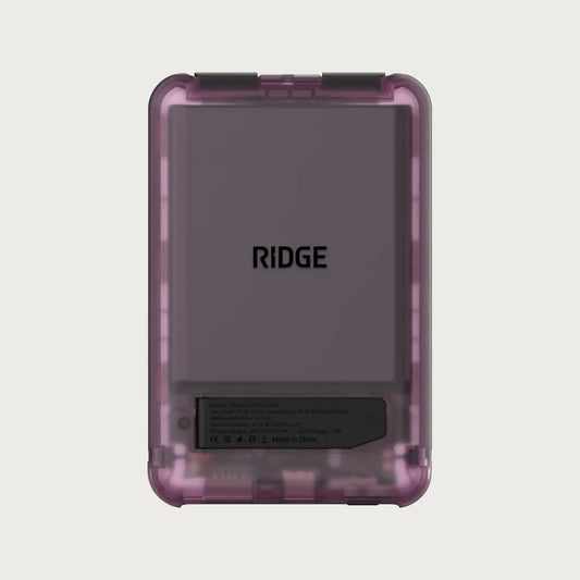 Ridge Power Bank - 10k mAh - Atomic Purple