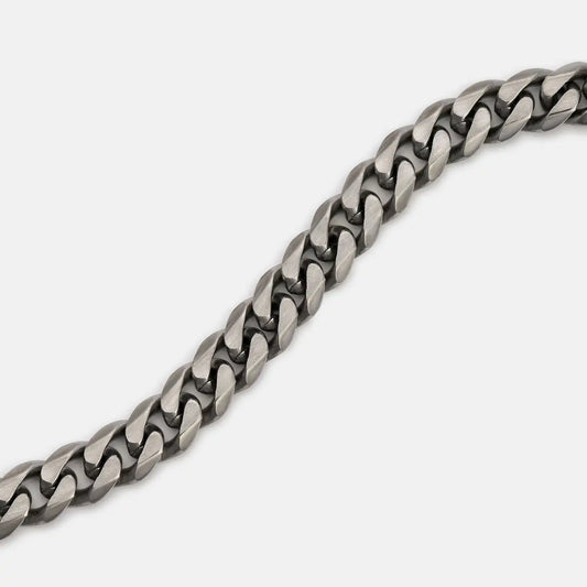 5mm Curb Chain - Titanium - 22"