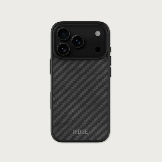 Ridge Phone Case - iPhone 18 Pro - Carbon