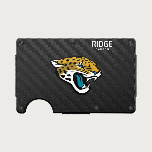 Ridge Wallet - Jacksonville Jaguars - Carbon Fiber 3k