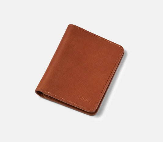 Ridge Bifold - Tobacco Brown Leather