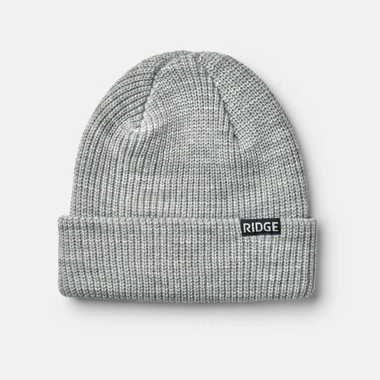 Ridge Classic Cuffed Beanie - Gunmetal