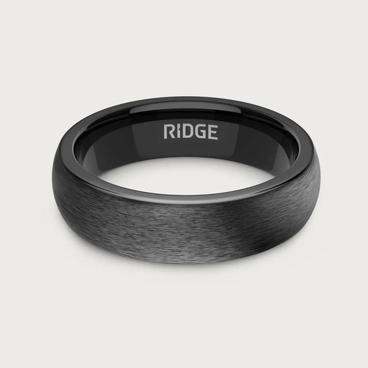 6mm Rounded Ring Set - Gunmetal