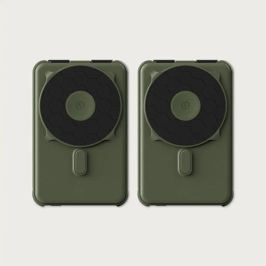 Ridge Power Bank - 10k mAh Bundle - Matte Olive - 2-Pack