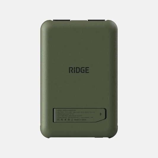 Ridge Power Bank - 10k mAh Bundle - Matte Olive - 3-Pack