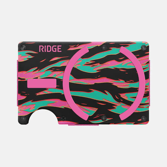 Ridge Wallet for MagSafe - Neon Tiger