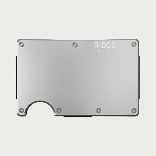 Ridge Wallet - Platinum