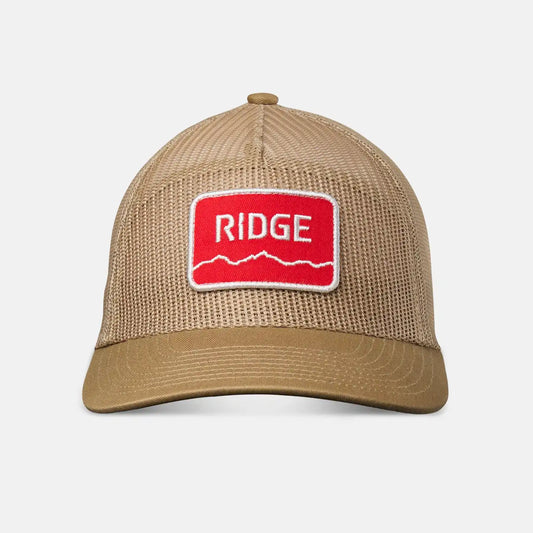 Ridge Mesh Snapback - Tan