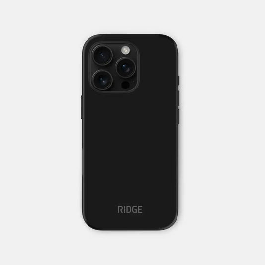 Ridge Phone Case - Matte Black - iPhone 16 Pro
