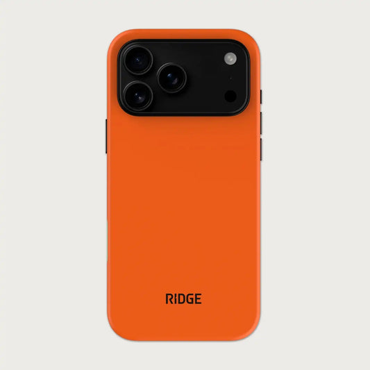 Ridge Phone Case - iPhone 18 Pro Max - Basecamp Orange